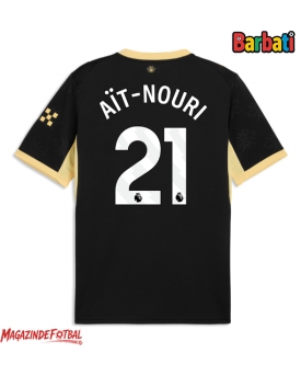 Manchester City Rayan Ait-Nouri #21 Tricou Fotbal Replică 2026-27 Barbati Deplasare Manchester City Rayan Ait-Nouri #21 Tricou Fotbal Replică 2026-27 Barbati Deplasare